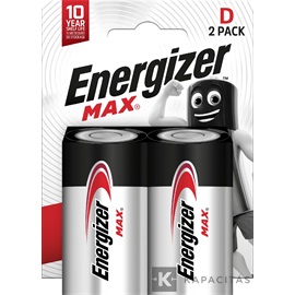 Energizer MAX 1,5V góliát alkáli elem 2 db/csomag