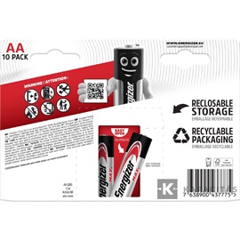 Energizer MAX 1,5V AA/ceruza alkáli elem 10 db/csomag