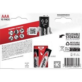 Energizer MAX 1,5V AAA/mikro alkáli elem 10 db/csomag