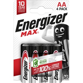 Energizer MAX 1,5V ceruza alkáli elem 4 db/csomag