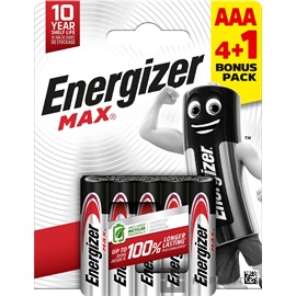 Energizer MAX 1,5V AAA/mikro alkáli elem 5 db/csomag