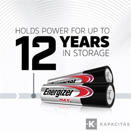 Energizer MAX 1,5V AA/ceruza alkáli elem 6 db/csomag