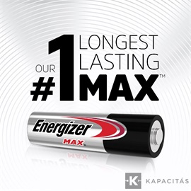 Energizer MAX 1,5V AA/ceruza alkáli elem 8 db/csomag