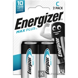 Energizer MAX Plus 1,5V baby alkáli elem 2 db/csomag