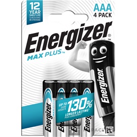 Energizer MAX Plus 1,5V AAA/mikro alkáli elem 4 db/csomag