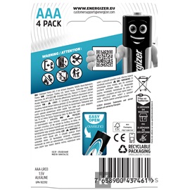 Energizer MAX Plus 1,5V AAA/mikro alkáli elem 4 db/csomag