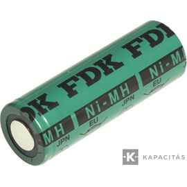 FDK HR4/5AAUC 1,2V 1110mAh Ni-MH ipari akkumulátor cella
