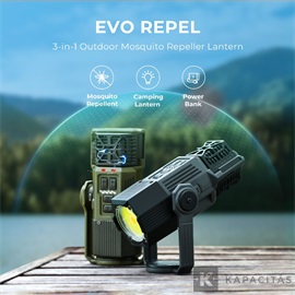 Flextail Evo 3 az 1-ben hordozható szúnyogriasztó