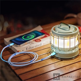 Flextail Max Lantern – 3 az 1-ben kempinglámpa párásítóval és powerbank funkcióval