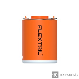 Flextail Tiny Pump X – Kompakt 3 az 1-ben tölhető kempingpumpa, narancs
