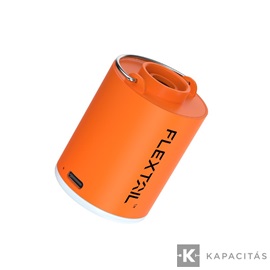 Flextail Tiny Pump X – Kompakt 3 az 1-ben tölhető kempingpumpa, narancs