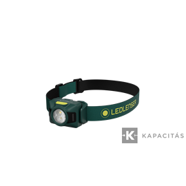 LEDLENSER HF4RG 650 lumen tölthető fejlámpa zöld