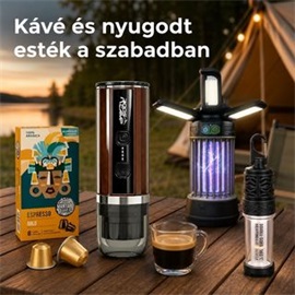 Kávé, és szúnyogvédelem RoosCamp módra