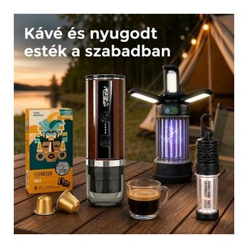 Kávé, és szúnyogvédelem RoosCamp módra