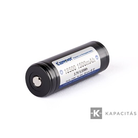 KeepPower 18500 3,7V 1500mAh Li-ion akkumulátor védelemmel