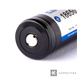 KeepPower 18650 3,7V 4000mAh védett Li-ion akkumulátor