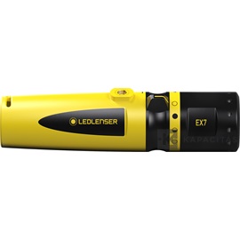 LEDLENSER EX7 Robbanásbiztos ATEX lámpa 200 lm, CRI65, 0/20 zóna, 3xAA