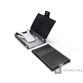 LEDLENSER Flexible Wallet pénztárca/powerbank/lámpa/RFID/QI 100lm fekete