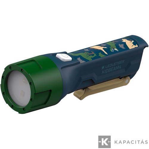 LEDLENSER Kidbeam4 rúdlámpa gyerekeknek 70lm zöld 2xAAA