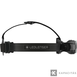 LEDLENSER MH11 szürke tölthető fejlámpa Bluetooth 1000 lm 18650