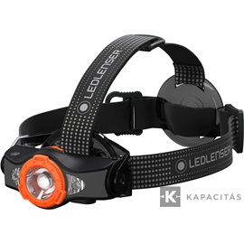 LEDLENSER MH11 tölthető fejlámpa Bluetooth 1000 lm 18650 fekete/narancs