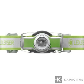 LEDLENSER MH3 outdoor LED fejlámpa 200lm 1xAA zöld