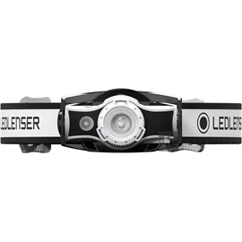 LEDLENSER MH5 outdoor tölthető LED fejlámpa 400lm/180m 1x14500 Li-ion, fehér/fekete