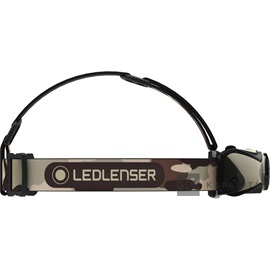 LEDLENSER MH8 outdoor tölthető LED fejlámpa 600lm/200m, RGB, 1xLi-ion, terepmintás