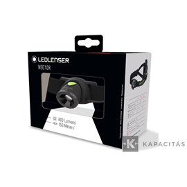 LEDLENSER NEO10R 600lm tölthető futó-túra fejlámpa - 18650 Li-ion akku-fekete