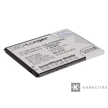 LENOVO BL219 3.7V 1900mAh utángyártott akku Li-ion