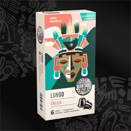 Mantaro Lungo Crema kávékapszula 10*5,2g