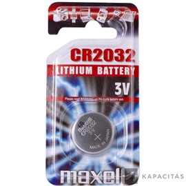 Maxell CR2032 3V 220mAh lítium gombelem 1db/csomag