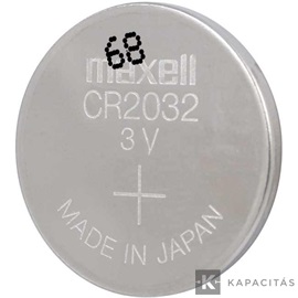 Maxell CR2032 3V 220mAh lítium gombelem 1db/csomag