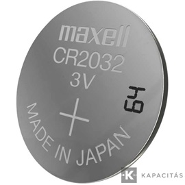 Maxell CR2032 3V lítium gombelem 5db/csomag