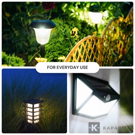 Uniross NiMH AA/ceruza 1,2V 600mAh elemméretű szolár akkumulátor 4db/csomag