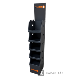 OSRAM 600155EU karton padló-állvány 1/8 EUP 5 tálca