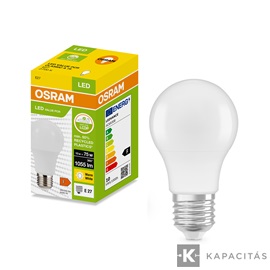 OSRAM LED PCR CLASSIC A normál izzó 10W |75W| 2700K 1.055lm E27, meleg fehér