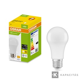 OSRAM LED PCR CLASSIC A normál izzó 13W |100W| 2700K 1.521lm E27, meleg fehér