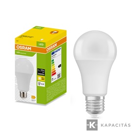 OSRAM LED PCR CLASSIC A normál izzó 19W |150W| 2700K 2.452lm E27, meleg fehér