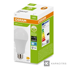 OSRAM LED PCR CLASSIC A normál izzó 19W |150W| 4000K 2.452lm E27, természetes fehér