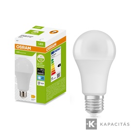 OSRAM LED PCR CLASSIC A normál izzó 19W |150W| 4000K 2.452lm E27, természetes fehér