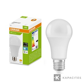 OSRAM LED PCR CLASSIC A normál izzó 19W |150W| 4000K 2.452lm E27, természetes fehér