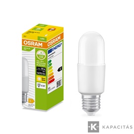 OSRAM LED PCR STICK izzó 11W |95W| 2700K 1.470lm E27, meleg fehér