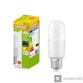 OSRAM LED PCR STICK izzó 8.5W |60W| 2700K 806lm E27, meleg fehér