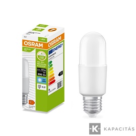 OSRAM LED PCR STICK izzó 8.5W |60W| 4000K 806lm E27, természetes fehér