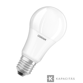 OSRAM LED VALUE CLASSIC A normál izzó 13W |100W| 2700K 1.521lm E27, meleg fehér