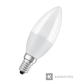 OSRAM LED VALUE CLASSIC B gyertya izzó 7W |60W| 4000K 806lm E14, természetes fehér
