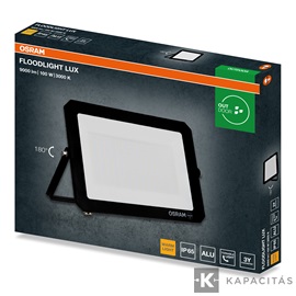 OSRAM LED reflektor LUX 100W 830, 9.000lm, IP65, meleg fehér, fekete