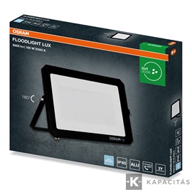 OSRAM LED reflektor LUX 100W 865, 9.000lm, IP65, hideg fehér, fekete