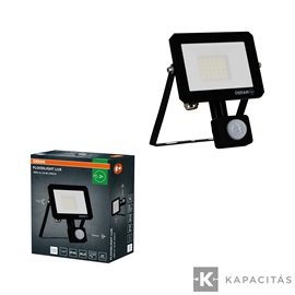 OSRAM LED reflektor LUX SENSOR 20W 840, 1.800lm, IP65, természetes fehér, fekete